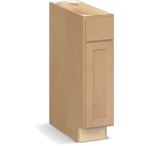 RELIABILT Parkstone II Base Cabinet, Wheat Stained, 9" W, 1 Door 1 Drawer, Fully Assembled - 641085 | Lowe's Pro Supply